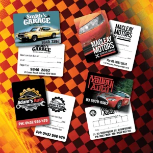 Double Sided Service Labels